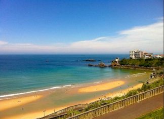 Dos playas vascas entre las mejores de Europa Cote des basques- Biarritz (Fotografía: Biarritztaxi)