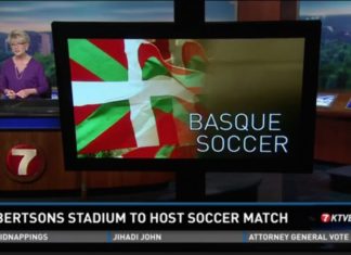 Cómo el azul de «los Broncos de Boise», se va a convertir en verde durante el Jaialdi (vídeo)