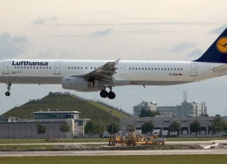 “Bilbo – Munich” lineako hegazkin bat lur jotzeko zorian izan zen azaroan Un Airbus A321 de Lufthansa similar al que estuvo a punto de tener un accidente tras despegar de Bilbao