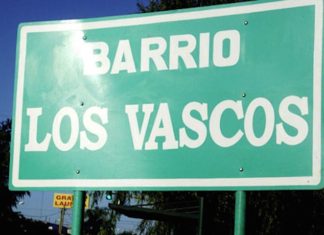 Argentinak “Euskaldunen auzoa” berreskuratu du Nuevo cartel que recuerda el nombre de este barrio de Pilar (Argentina)