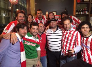 Primera reunión de la Peña del Athletic en New York