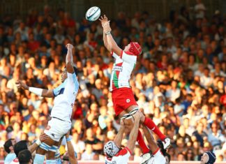 Miarritze eta Baiona (edo alderantziz) errugbi taldeen fusioa traizioa al da? Aviron y Biarritz (Foto Rugbyrama)