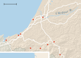 The New York Times. “Iparreko euskal probintziak” Basque Country, New York Times