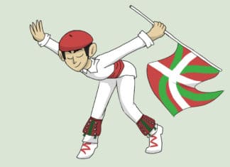 El «espíritu del Jaialdi» dibujado por una joven de 13 años Jaialadi. basque dancer, by shoelazy