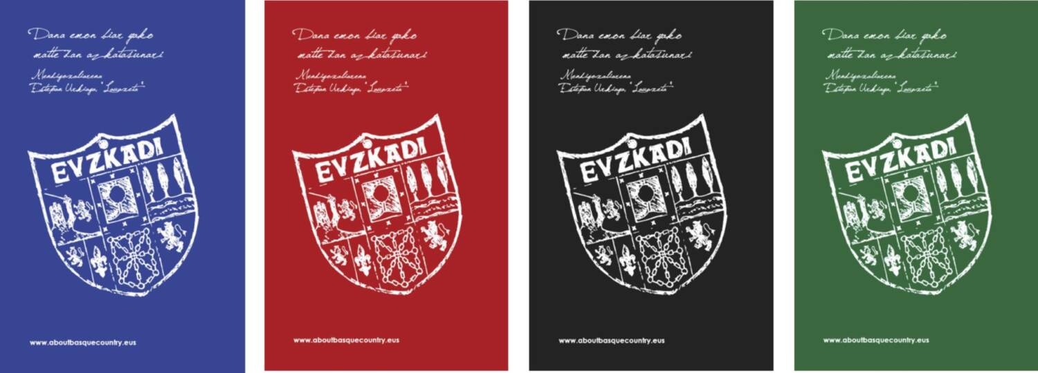 Los cuatro colores de las portadas de la libreta