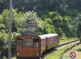 Las paradojas que genera dividir un país, o cuando «parte de Francia» se incluye en «España» (o viceversa) Train de la Rhune(Basque Country) | © Superbass/WikiCommons