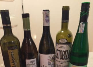 Un curso acelerado de iniciación al Txakoli en Portland Explicando lo que es el txakoli en Portland (Maine)