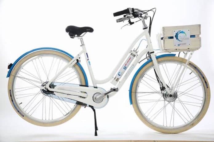 Bicicleta con pila de combustible de hidrógeno de la empresa vasca Pragma Industrie Bicicleta con pila de combustible de hidrógeno de la empresa vasca Pragma Industrie