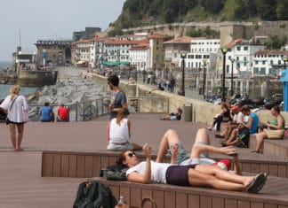 Donostia ha sido elegida «Ciudad Europea 2016» Una de las imágenes usadas por "The Academy of Urbanism" en la candidatura de Donostia/San Sebastián