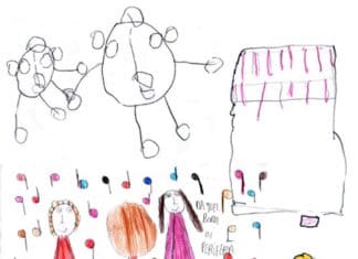 Euskanta 2015. Los usuarios de un centro ocupacional de Roma graban canciones en euskera Uno de los dibujos que acompañan la edición 2015 del proyecto "Euskanta" organizado por la Associazione Culturale Euskara