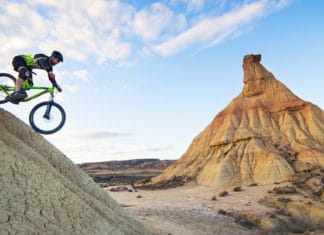 Un precioso video de recorridos en «bicicleta de montaña» por el País Vasco, y más Una de las imágenes de la web de Basque by Bike, rutas por el Pais Vasco