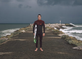 Born in the Basque Country. Andy Criere, un vasco orgulloso de serlo (vídeo) A un lado Hondarribia, al otro Hendaya. Pero siempre en tierra vasca. (Foto: Pacotwo)