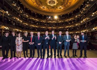 El blog de Alex Salmond informa de su premio «Sabino Arana» Premios Sabino Arana 2016. Foto de los premiados