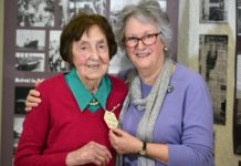 Homage is paid in England to a woman who is part of the living history of our people