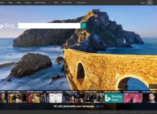 San Juan de Gaztelugatxe, portada mundial del buscador de Microsoft San Juan de Gaztelugatxe en BING USA