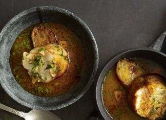 WSJ: The Txikito restaurant reveals one of its secrets of Basque cuisine: salt (the best is from Añana) FIN COOKING | The monkfish in this hearty soup is brined, poached and sliced into tender scallops. PENNY DE LOS SANTOS
