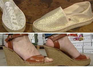 From South Africa: Basque espadrilles from Mauléon (Maule) made with Navarrese trout!