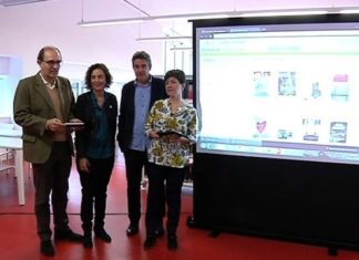 The Basque Diaspora can use “eLiburutegia,” the electronic book lending service from the Basque Government Acto de la presentación de eLiburutegia