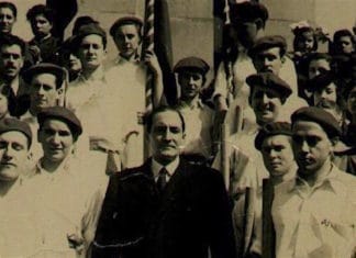 Euskaletxeak.net: 30,000 photographs of the Basque Diaspora, catalogued and available El Lehendakari Aguirre en Chile