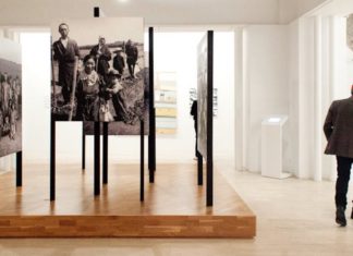 New York Times analiza la elección del tema de la paz como eje de la Capitalidad Cultural Europea de Donostia An exhibition at the Koldo Mitxelena Cultural Center in San Sebastián, Spain, part of the multidisciplinary project “Peace Treaty.” The city has been designated as a European capital of culture this year. Credit Dani Blanco/San Sebastián 2016 Foundation