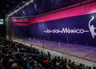 Mexico: after 20 years, the jai alai court is reopening; 20-year strike ending Reinauguración del Frontón México (fotografía Yadín Xolalpa)