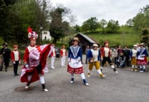 Tiempo de Maskaradas en Xiberoa. No se lo pierdan Mascarda Suletina en Barcus