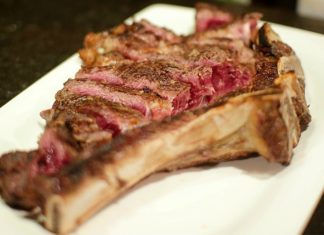 Six locations, plus a street food van, selling Basque food in London Galician steak to share at Sagardi London.