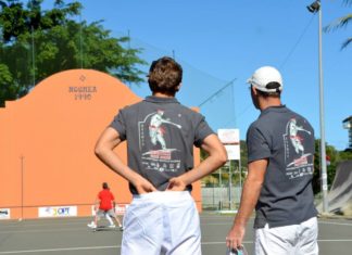 Pazifikoko euskaldunak Frontón vasco de Numea, capital de Nueva Caledonia