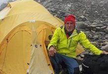 Un alpinista Italiano abandonado por sus compañeros a 7.100 metros es salvado por tres vascos Valerio Annovazzi, el alpinista italiano salvado por los montañeros vascos