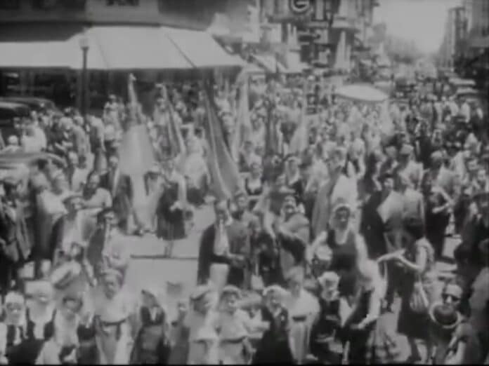 Imágenes de la sexta Semana Vasca de Mar del Plata (1954)