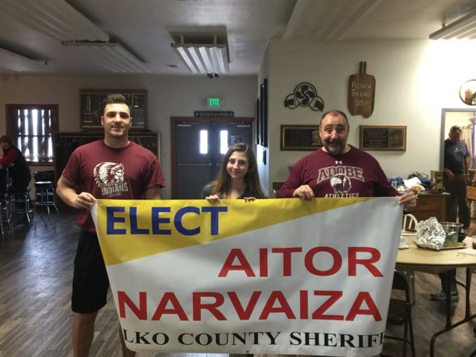 Aitor Narvaiza, el vasco de Ermua que es candidato al cargo de Sheriff del Condado de Elko