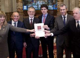 100 more years of commitment to Eusko Ikaskuntza…at least Firma de la Declaración Institucional en el centenario de Eusko Ikaskuntza