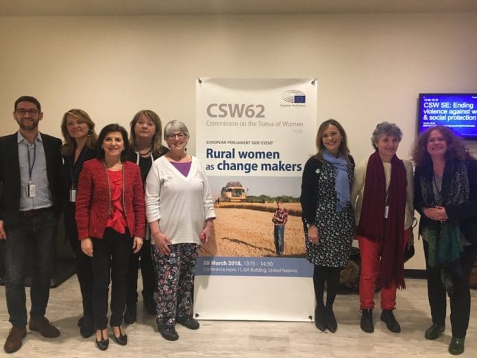 La europarlamentaria vasca Izaskun Bilbao ha participado en la la 62 Asamblea de la Comisión de la ONU para el Estatuto de la Mujer