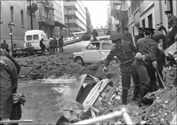ETA claimed responsibility for a bomb attack that killed Prime Minister Luis Carrero Blanco of Spain in 1973.CreditAgence France-Presse/GettyImages