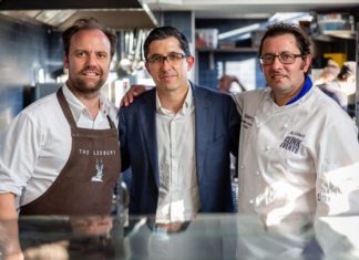 Forbes discusses the Basque culinary prize, which supports projects that improve the world The London dinner to mark the opening of nominations for 2018 at Refettorio Felix. From left, Brett Graham (head chef of The Ledbury), Joxe Mari Aizega (director of the BCC) and Alberto Crisci (founder of The Clink Charity and a BCWP 2016 finalist). Photo Courtesy of the Basque Culinary World Prize.PHOTO COURTESY OF THE BASQUE CULINARY WORLD PRIZE.