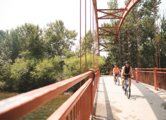 Boise in The New York Times, when speaking about a part of the US means speaking about Basques Bikers enjoy the Boise River Greenbelt.CreditTamara Kenyon for The New York Times