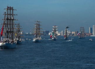 Iberoamerikako itsasontzi eskolen topaketa: bederatzietatik, lau eta “koska” euskaldunak dira Los buques escuela participantes en “Velas Latinoamérica 2018” llegan a Veracruz