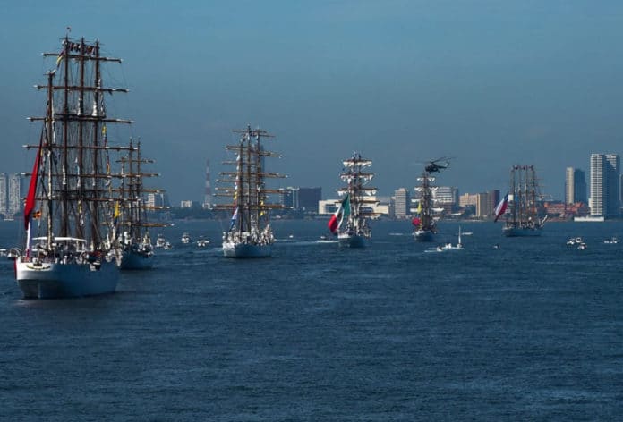 Los buques escuela participantes en “Velas Latinoamérica 2018” llegan a Veracruz Los buques escuela participantes en “Velas Latinoamérica 2018” llegan a Veracruz