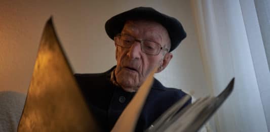 Mr. Moreno proudly calls himself “the last gudari,” a Basque word for soldier.CreditSamuel Aranda for The New York Times