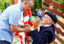 Onda Vasca 12. el gudari Moreno en el New York Times y un libro de 1917 con los vascos en el Oeste El Lehendakari Urkullu saluda a José Moreno