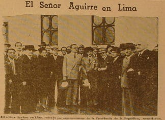 A response from Peru to the libel against the Day of the Basque Diaspora Recibimiento al Lehendakari Aguirre en Lima durante su gira americana de 1942. FONDO EDITORIAL REVISTA OIGA
