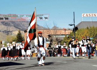 Blaine County, where the Basques watched sheep and carved their story in trees The Oinkari Basque dancers of Boise Express photo by Roland Lane