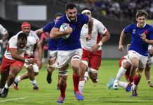 El vasco de Senpere que es capitán de la selección francesa de Rugby gracias a su afición a la pelota vasca Charles Ollivon capitán de la selección francesa de Rugby (foto AFP)