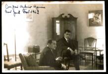 Manuel de Ynchausti, el patriota vasco que nació en Filipinas y que debemos conocer Manuel Ynchausti with Lehendakari Agirre at Mr. Ynchausti’s home in White Plains, New York, November 1942. Photo: Ynchausti Foundation Archives.