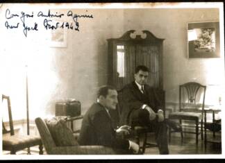 Manuel de Ynchausti, the Philippine-born Basque patriot we need to know Manuel Ynchausti with Lehendakari Agirre at Mr. Ynchausti’s home in White Plains, New York, November 1942. Photo: Ynchausti Foundation Archives.