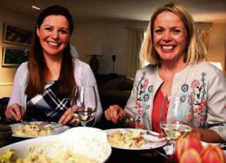 Irish Public Television visits San Sebastian to talk about Basque cuisine with an Irishwoman Catherine Fulvio (left) with Linda Kennedy, who is based in Crookhaven, West Cork, in Tastes Like Home on RTE1 on Monday