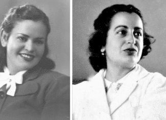 Our contribution on the International Day of Women and Girls in Science Guillermina (Izd.) y Rebeca (Dch.)Uribe Bone. Respectivamente primera ingeniera civil y primera ingeniera química de Colombia