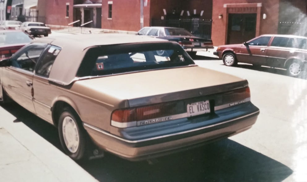 Coche de Donald Ibarguen