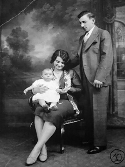 Dani Ibargüen con su familia