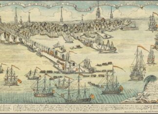 Basque trade with the United States during the 18th century: a research project Desembarco de tropas británicas en Boston (1768), grabado de Paul Revere. Dominio público